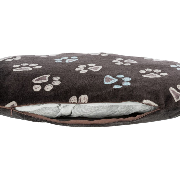 Kissen Jimmy Soft, oval, taupe