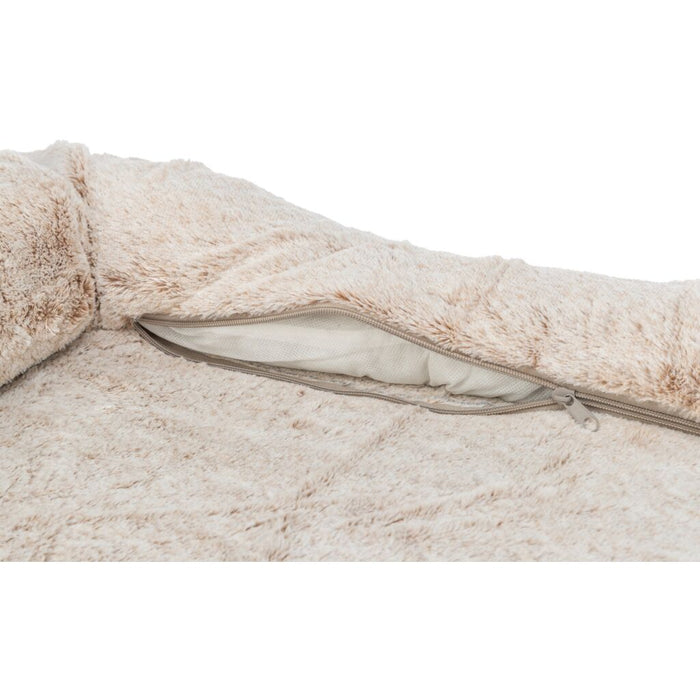 Vital Bett Lino Soft, eckig, beige