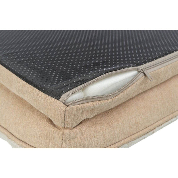 Vital Bett Lino Soft, eckig, beige