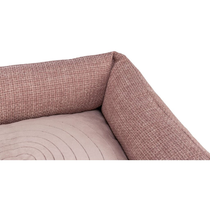 Bett Viviana, eckig, altrosa