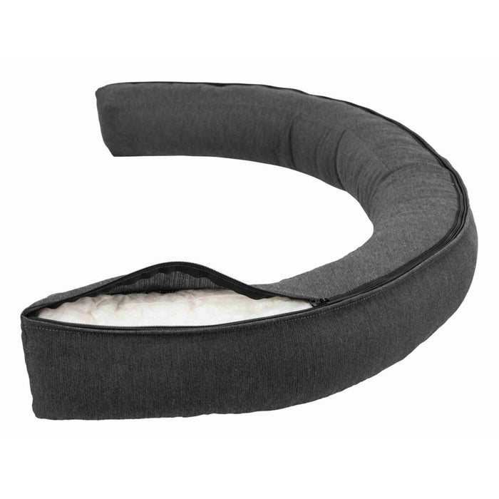 Vital Sofa Bendson, oval, dunkelgrau/hellgrau