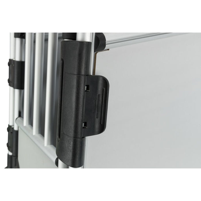 Transportbox, Aluminium, hellgrau/silber