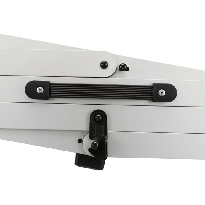 3-stufige Falt-Treppe, Aluminium/Kunststoff/TPR