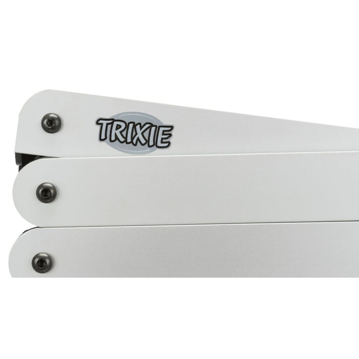 4-stufige Falt-Treppe, Aluminium/Kunststoff/TPR