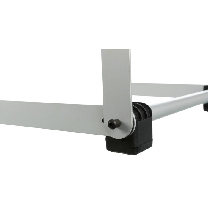 4-stufige Falt-Treppe, Aluminium/Kunststoff/TPR
