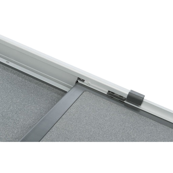 Teleskop-Rampe, Aluminium/Kunststoff/Sandpapier, 5,8 kg, grau