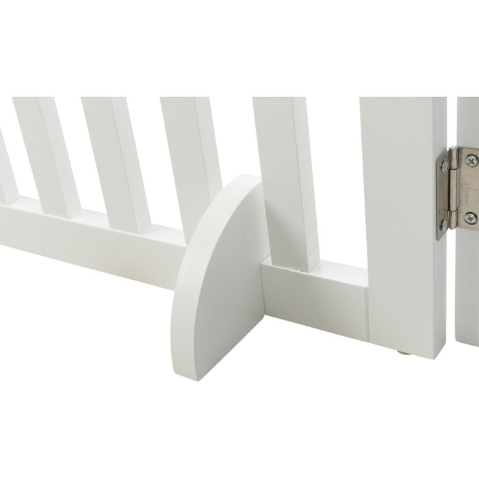 Absperrgitter, MDF, 3-teilig, weiß