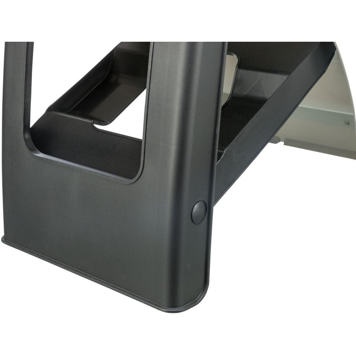 Treppe, Kunststoff, hellgrau