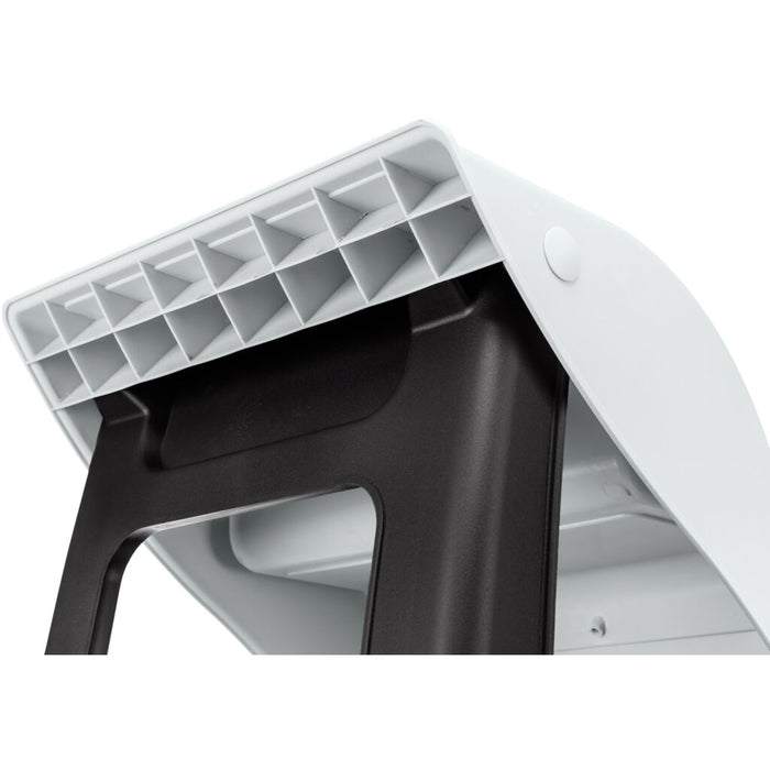 Treppe, Kunststoff, hellgrau