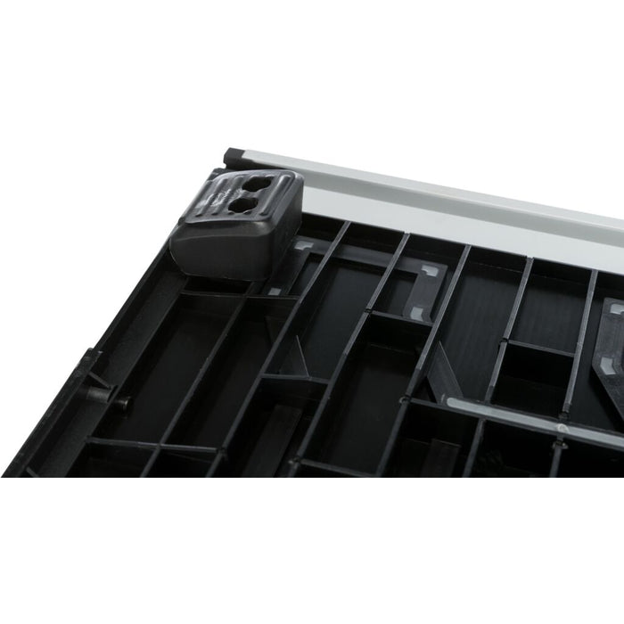 3-fach Teleskop-Rampe, Aluminium/TPR, 6,8 kg, schwarz/grau