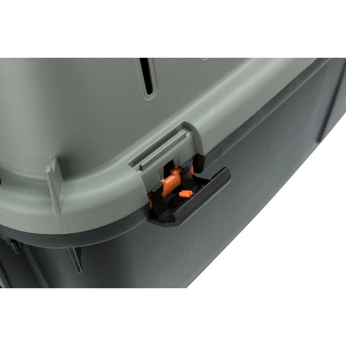 Transportbox Giona 4, recycelt, anthrazit/grau-grün