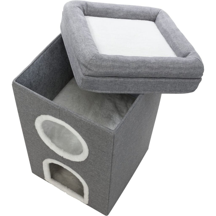 Cat Tower Saul, grau