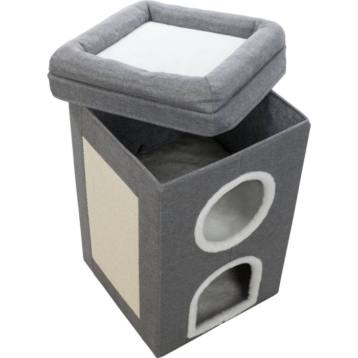 Cat Tower Saul, grau