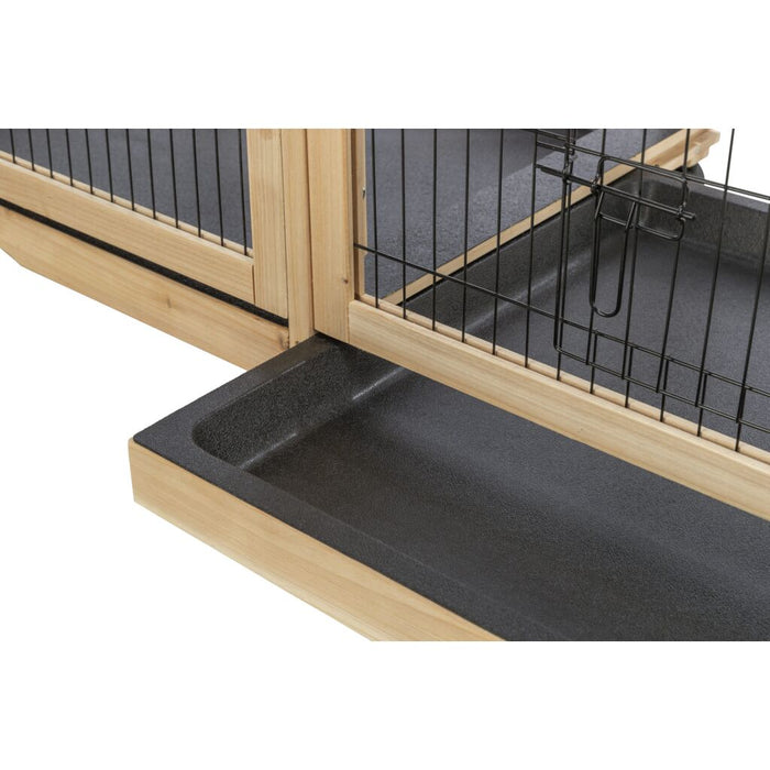 Indoor Gehege, Meerschw./Kaninchen, Holz/Metall