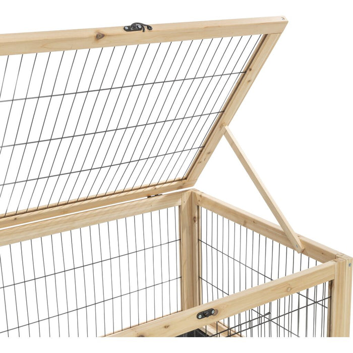 Indoor Gehege, Meerschw./Kaninchen, Holz/Metall