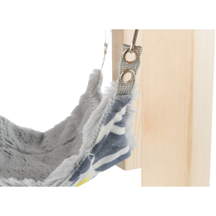 Unterstand mit Hängematte Sunny, bunt/grau