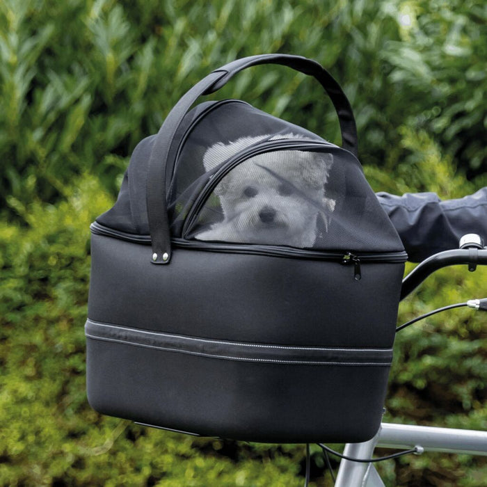 Front-Fahrradkorb, schwarz