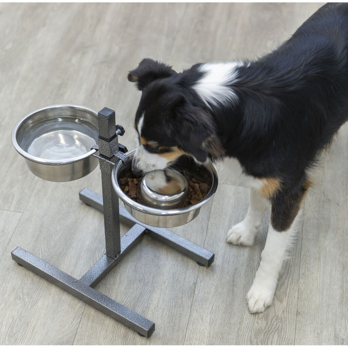 Hundebar, Edelstahl/Metall