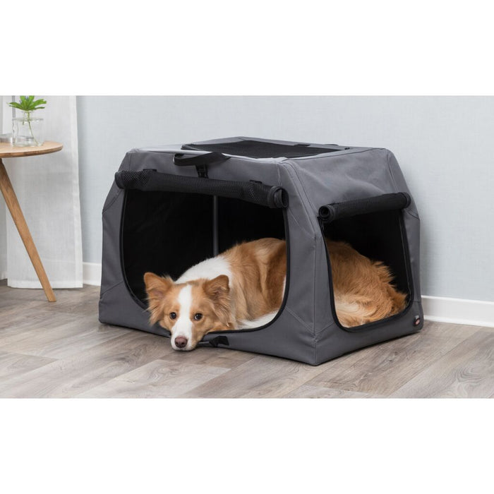 Hundebox Easy, grau
