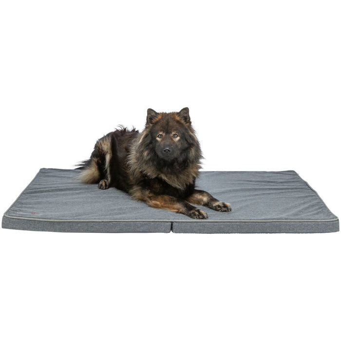 Matratze Samoa Vital, faltbar, wasserabweisend, dunkelgrau
