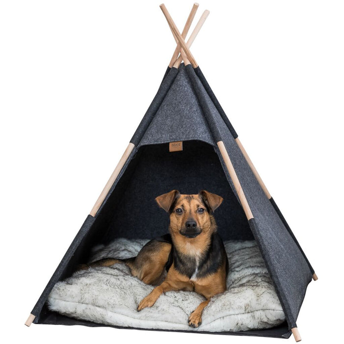 Höhle Tipi, Filz, anthrazit