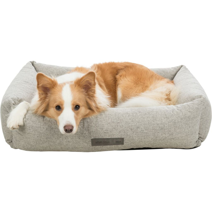 Vital Bett Noah, eckig, hellgrau