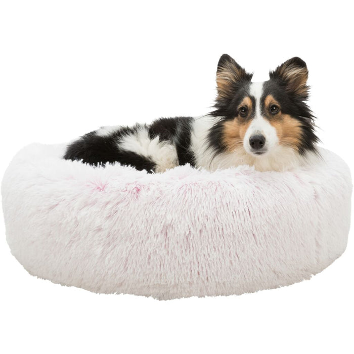 Bett Harvey, rund, weiß-pink