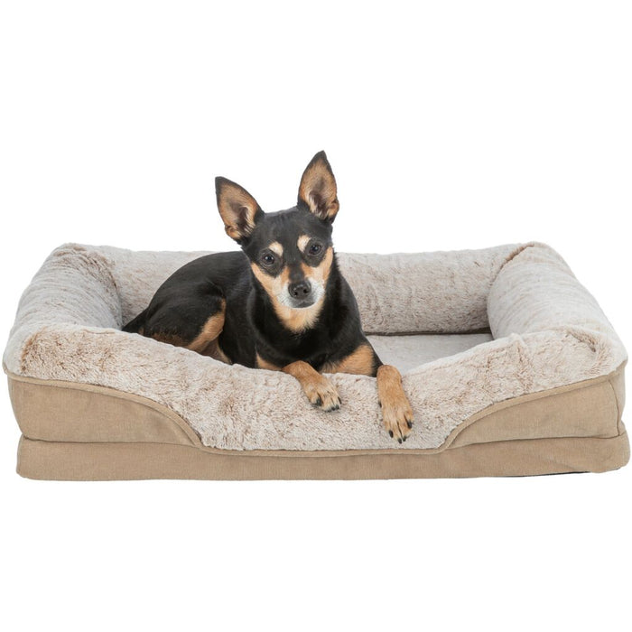 Vital Bett Lino Soft, eckig, beige