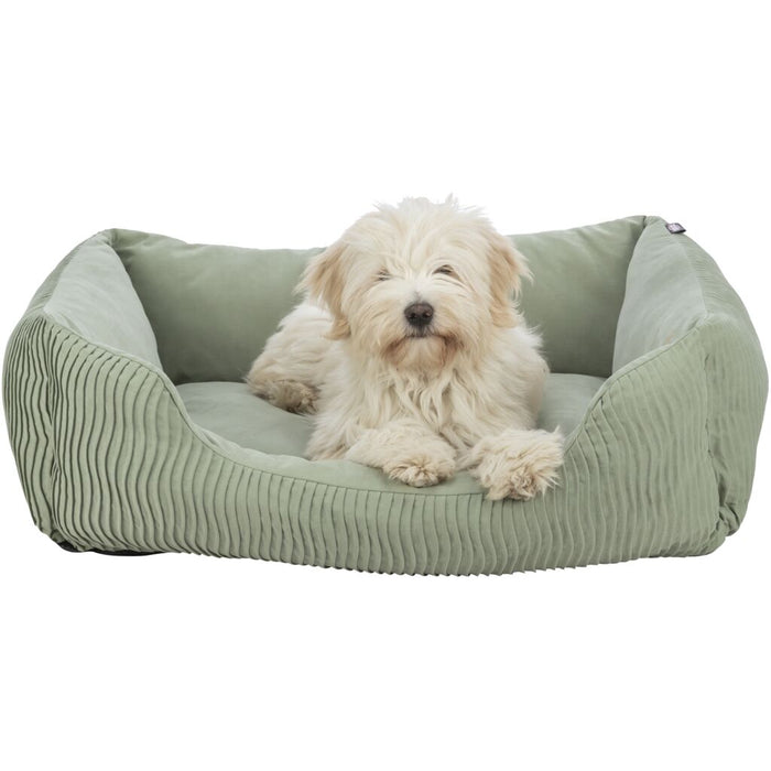 Bett Marley, eckig, salbei