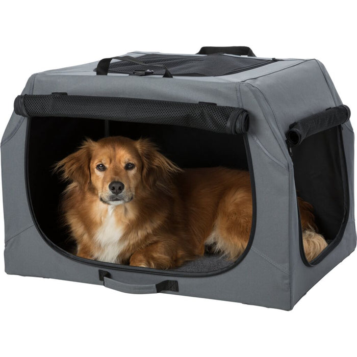 Hundebox Easy, grau