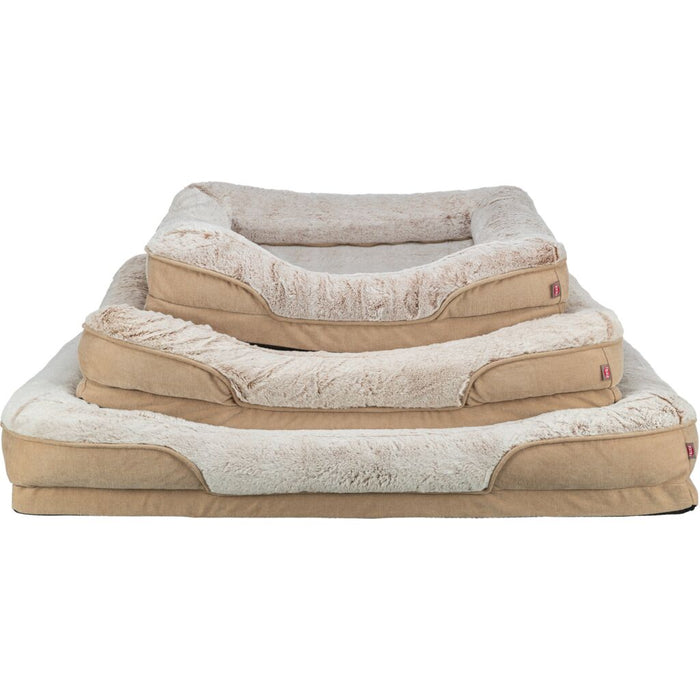 Vital Bett Lino Soft, eckig, beige