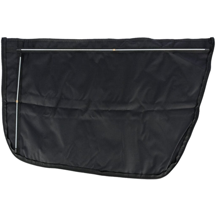Auto-Schondecke, schmal, mit hohen Seitenteilen, schwarz/beige