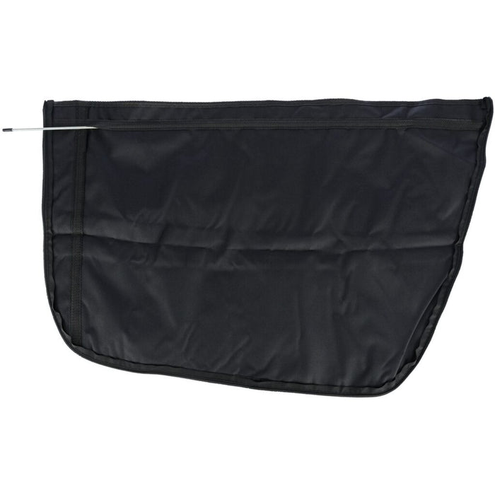 Auto-Schondecke, schmal, mit hohen Seitenteilen, schwarz/beige