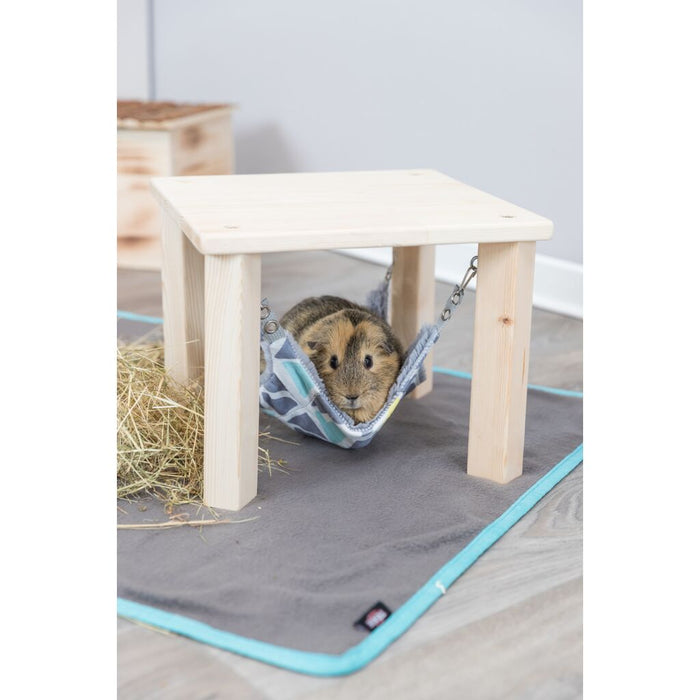 Unterstand mit Hängematte Sunny, bunt/grau