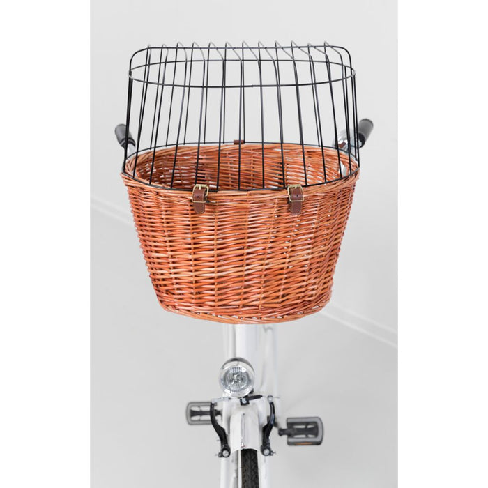 Front-Fahrradkorb, natur