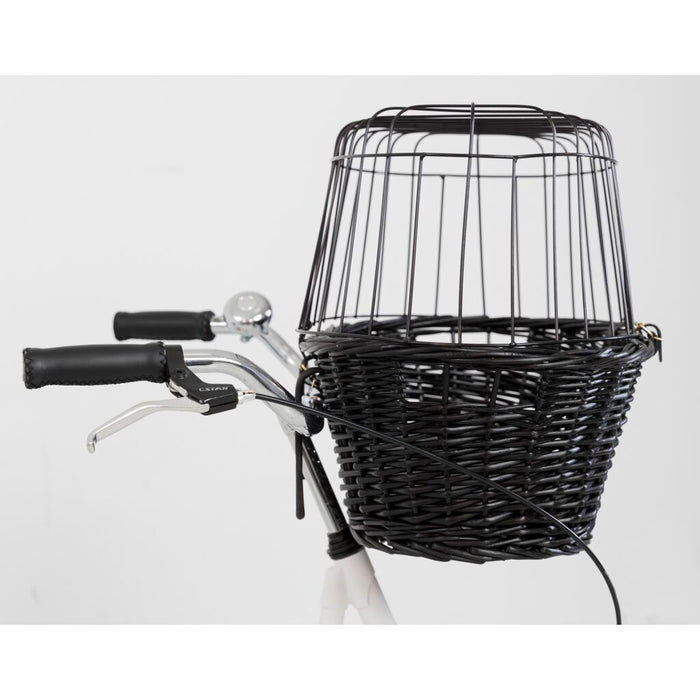 Front-Fahrradkorb, schwarz