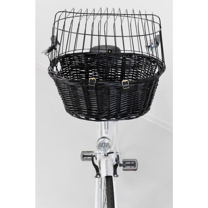 Front-Fahrradkorb, schwarz
