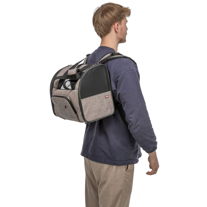 Rucksack Shiva, braun/beige
