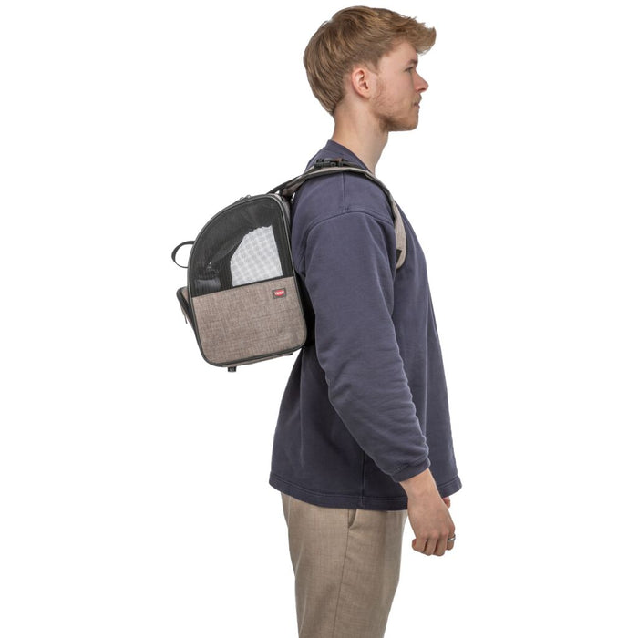 Rucksack Shiva, braun/beige