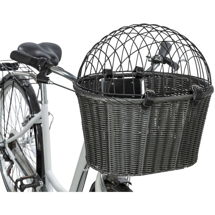 Front-Fahrradkorb, anthrazit