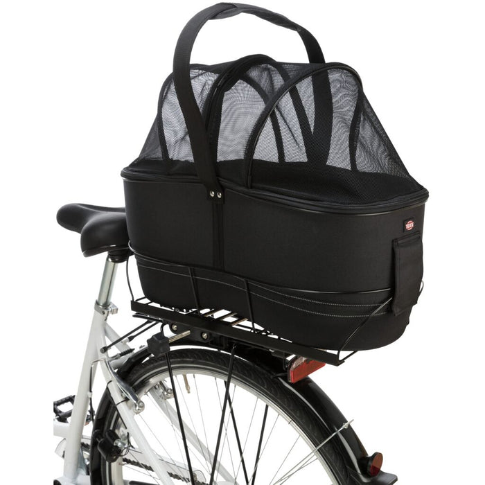 Fahrradkorb Long für Gepäckträger, EVA, schwarz