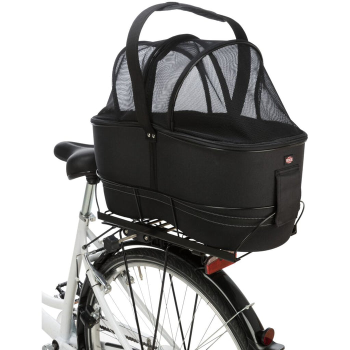 Fahrradkorb Long für Gepäckträger, EVA, schwarz