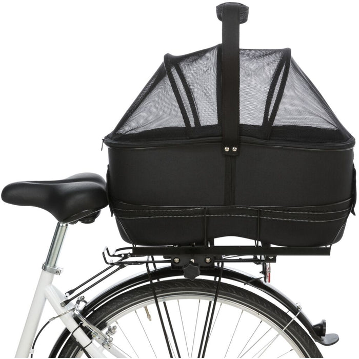 Fahrradkorb Long für Gepäckträger, EVA, schwarz