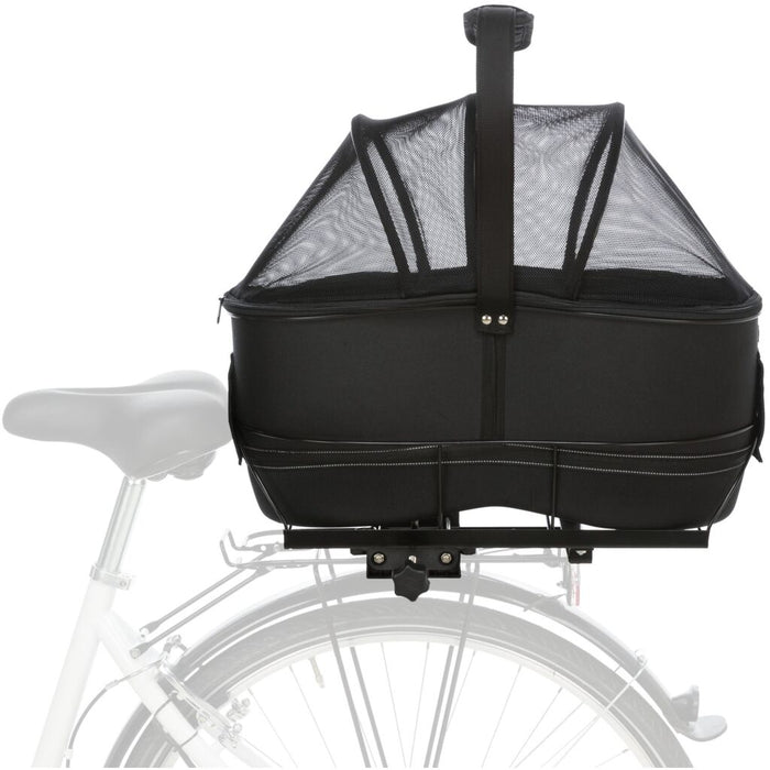 Fahrradkorb Long für Gepäckträger, EVA, schwarz