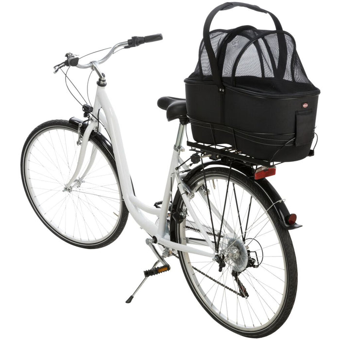 Fahrradkorb Long für Gepäckträger, EVA, schwarz