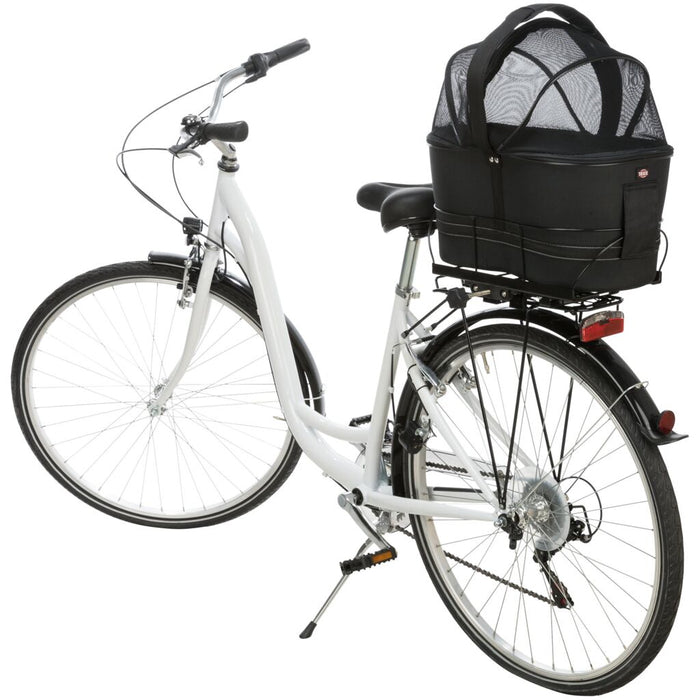 Fahrradkorb für Gepäckträger, EVA, schwarz
