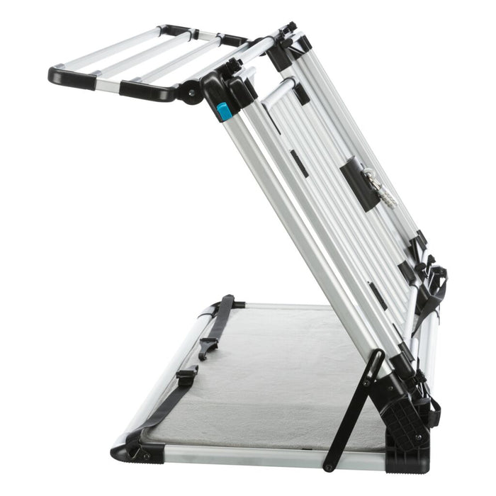 Höhenerweiterung für Universal-Heckgitter #13201, hellgrau/silber