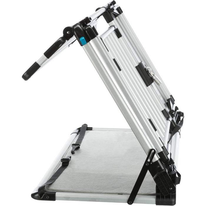 Höhenerweiterung für Universal-Heckgitter #13201, hellgrau/silber