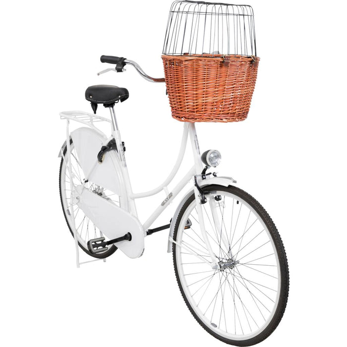 Front-Fahrradkorb, natur