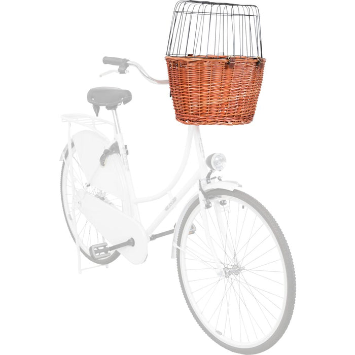 Front-Fahrradkorb, natur